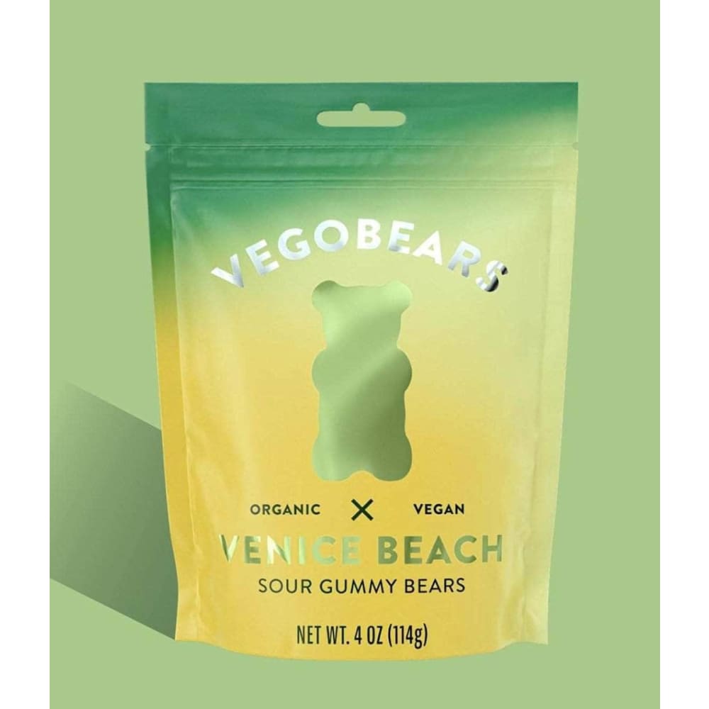 VEGOBEARS Vegobears Venice Beach Sour Gummy Bears, 4 Oz