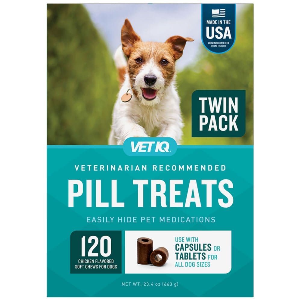 VETIQ Soft Chew Pill Treats Chicken Flavored (60 ct. 2pk.) - New Grocery & Household - VETIQ