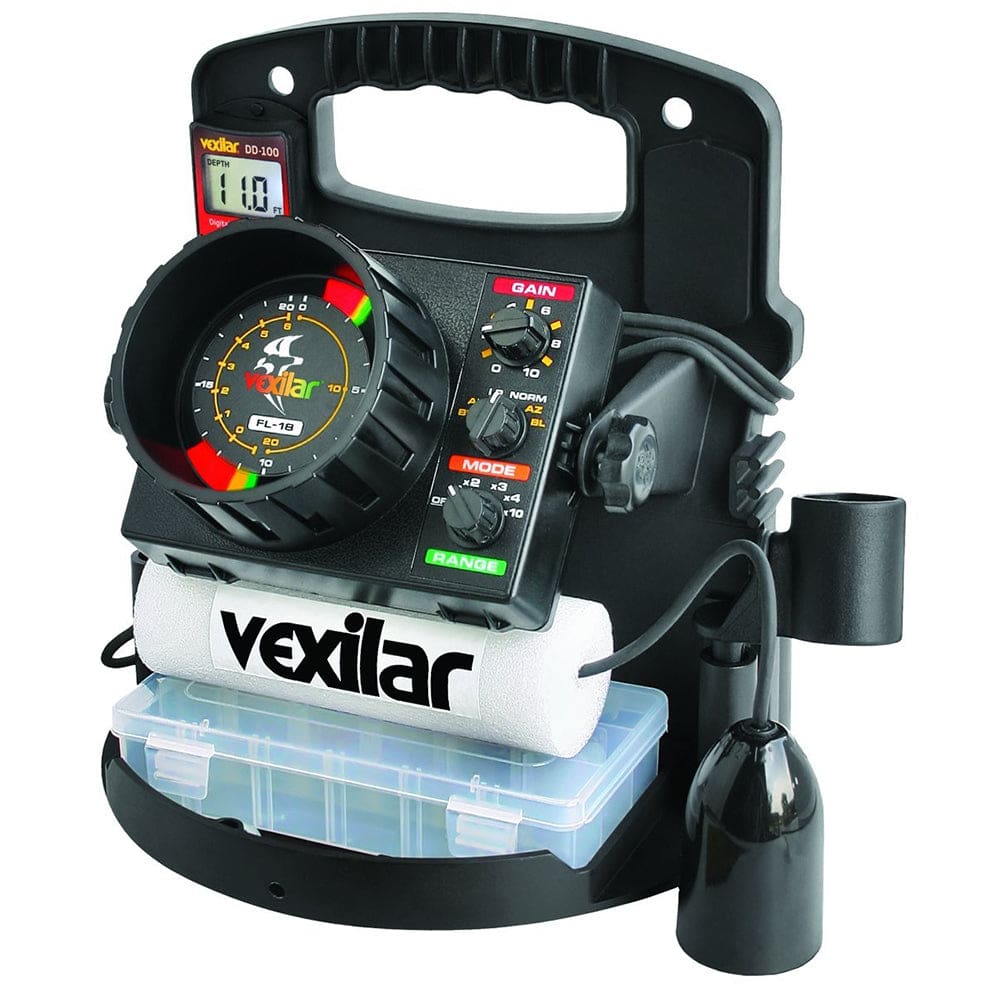 Vexilar FL-18 ProPack II w/ 12º Ice Ducer - Marine Navigation & Instruments | Ice Flashers - Vexilar