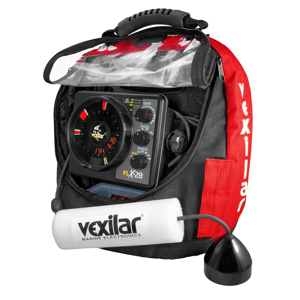 Vexilar FLX-28 Pro Pack II ProView Ice-Ducer w/ Soft Pack - Marine Navigation & Instruments | Ice Flashers - Vexilar