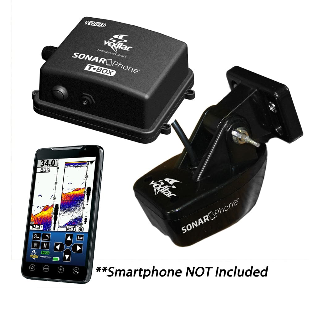 Vexilar SP200 SonarPhone T-Box Permanent Installation Pack - Marine Navigation & Instruments | Fishfinder Only - Vexilar