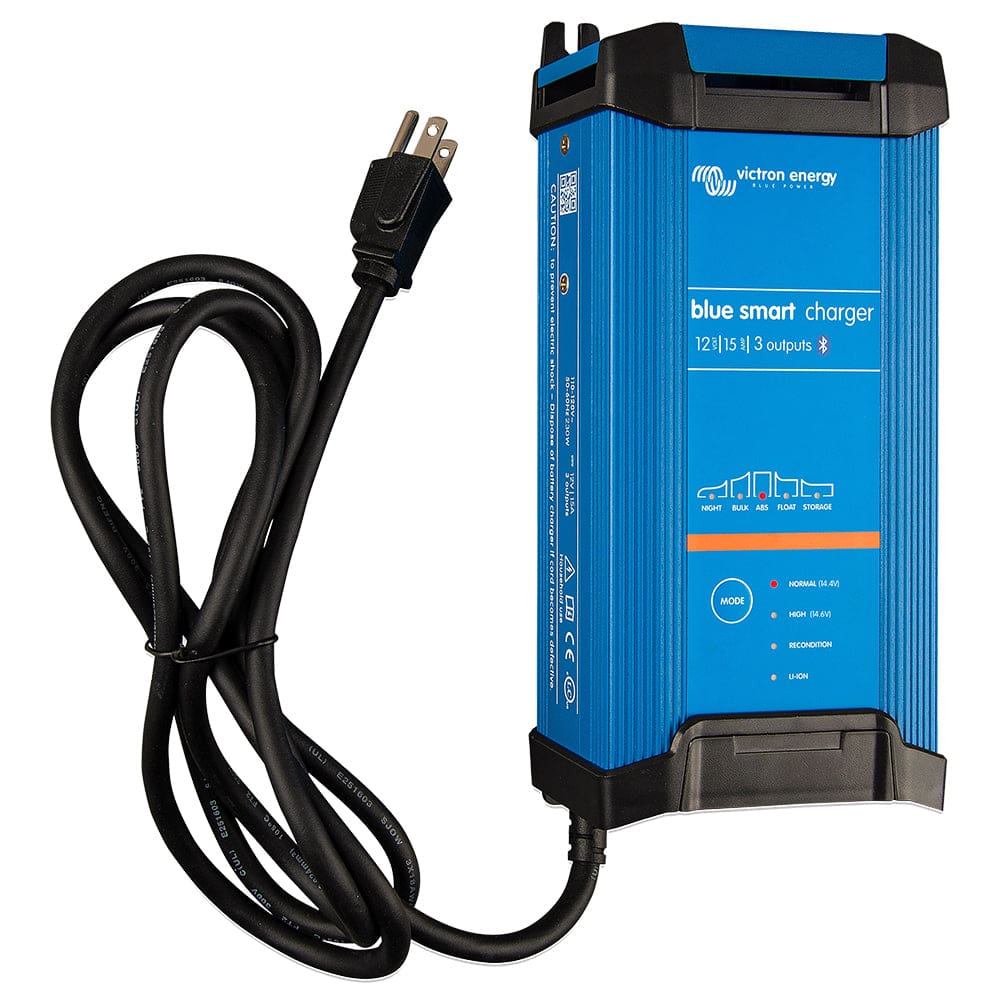 Victron Blue Smart IP22 12VDC 15A 3 Bank 120V Charger - Dry Mount - Electrical | Battery Chargers - Victron Energy