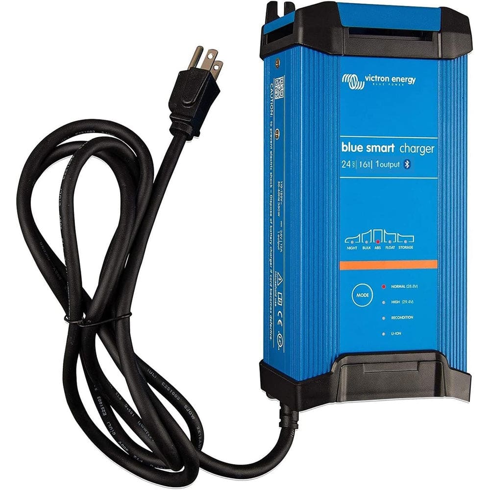 Victron Blue Smart IP22 24VDC 16A 1 Bank 120V Charger - Dry Mount - Electrical | Battery Chargers - Victron Energy