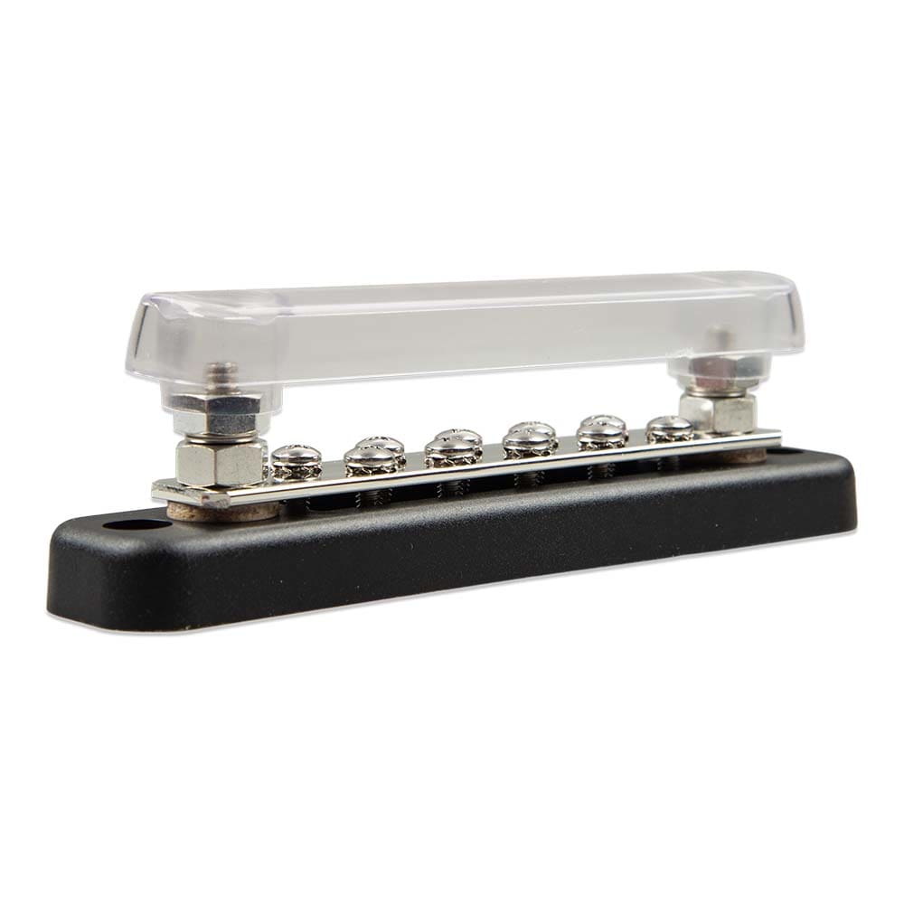 Victron Busbar 150A 2P w/ 10 Screws & Cover - Electrical | Busbars Connectors & Insulators - Victron Energy