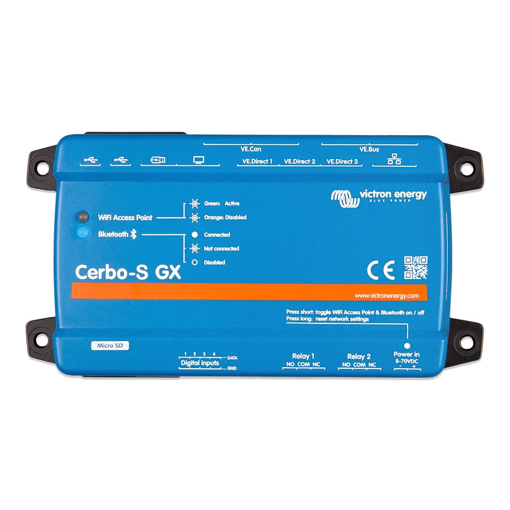 Victron Cerbo-S GX Basic Version - Limited Inputs No BMS Can Port - Electrical | Accessories,Electrical | Meters & Monitoring - Victron