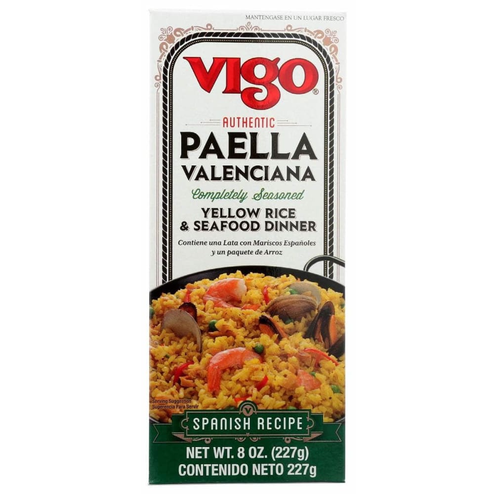 VIGO Grocery > Pantry > Rice VIGO Paella Valenciana Yellow Rice & Seafood Dinner, 8 oz