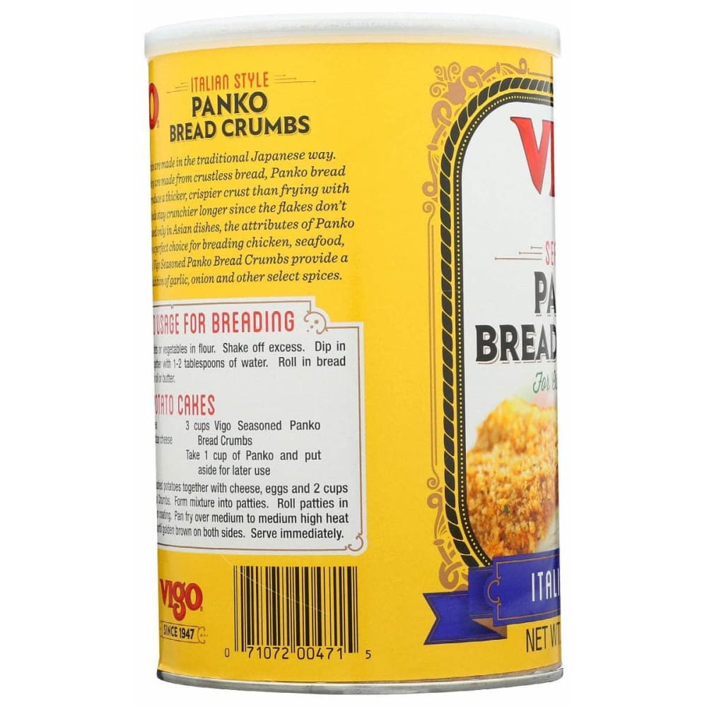 VIGO Grocery > Cooking & Baking > Seasonings VIGO Seasoned Panko Bread Crumbs, 8 oz