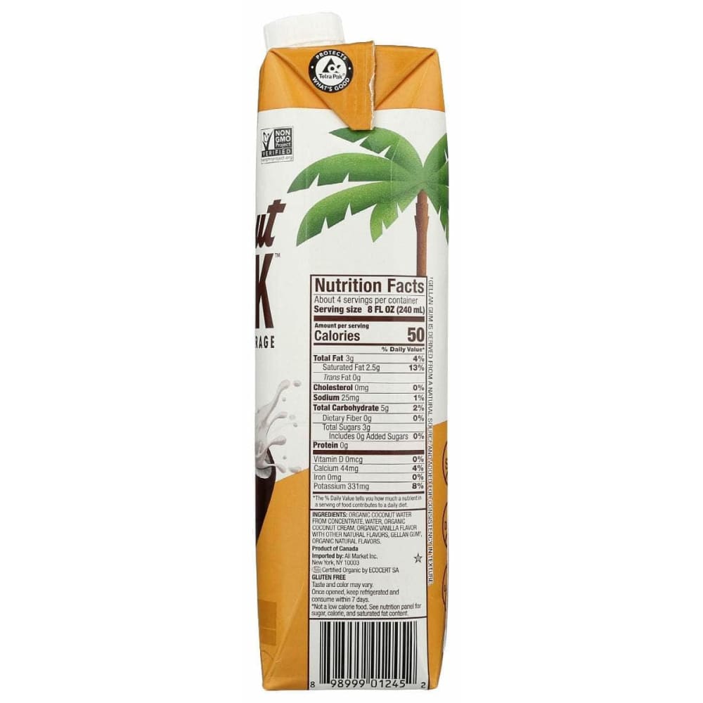 VITA COCO Grocery > Beverages > Milk & Milk Substitutes VITA COCO: Coconut Milk Vanilla, 1 lt