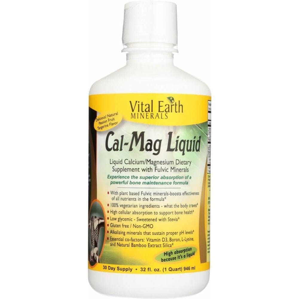 Vital Earth Minerals Vital Earth Minerals Cal-Mag Liquid, 32 oz