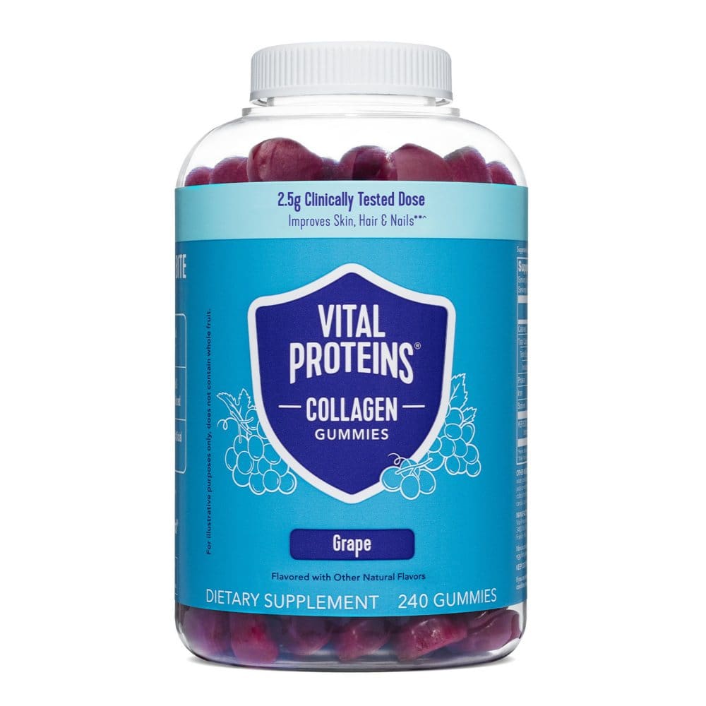 Vital Proteins Collagen Gummies 2.5g Verisol Collagen Peptides (240 ct.) - Women’s Health - ShelHealth