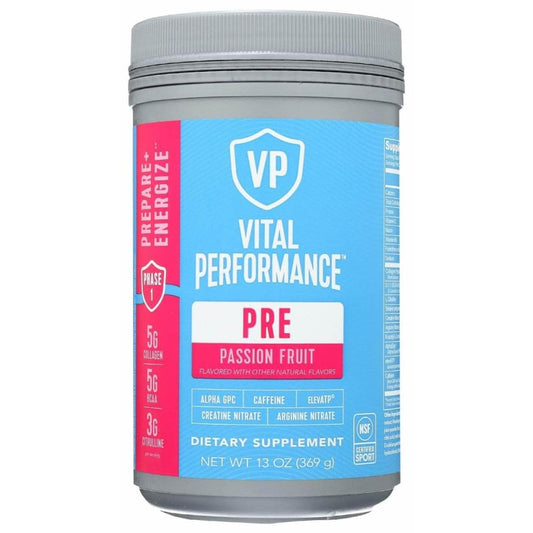 VITAL PROTEINS Vital Proteins Pre Workout Passion Fruit, 13 Oz