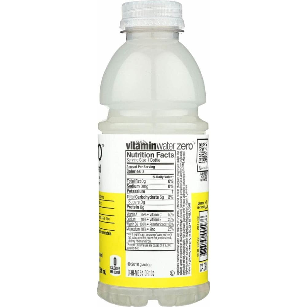 VITAMIN WATER Grocery > Beverages > Water VITAMIN WATER: Zero Sugar Squeezed, 20 fo