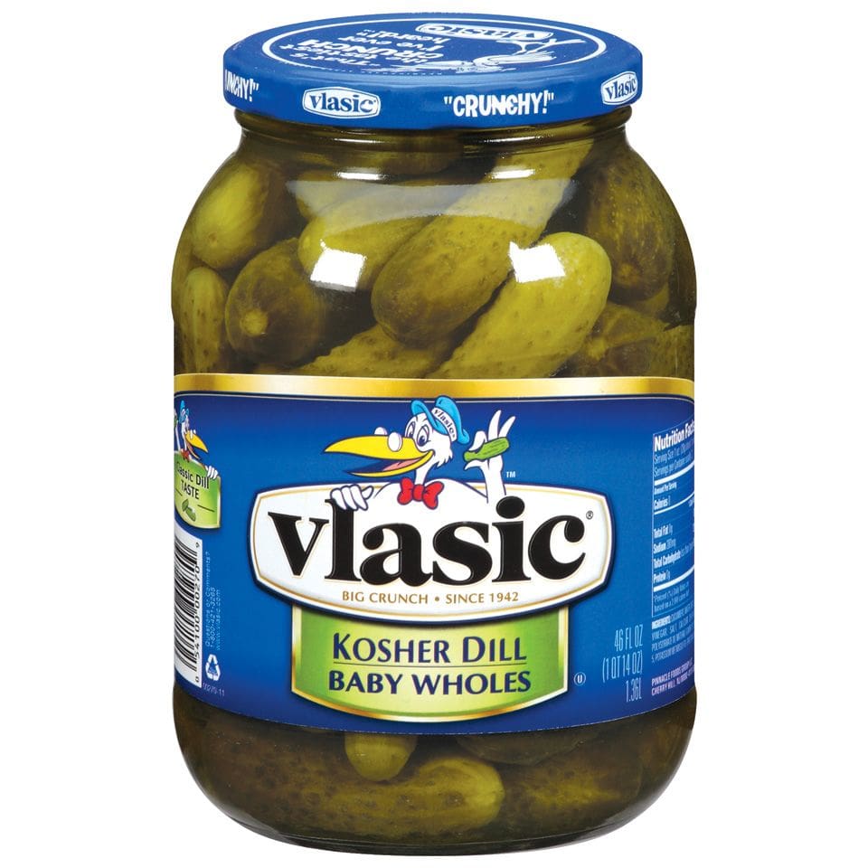 Vlasic Whole Baby Dill Pickles 46 oz. - Vlasic