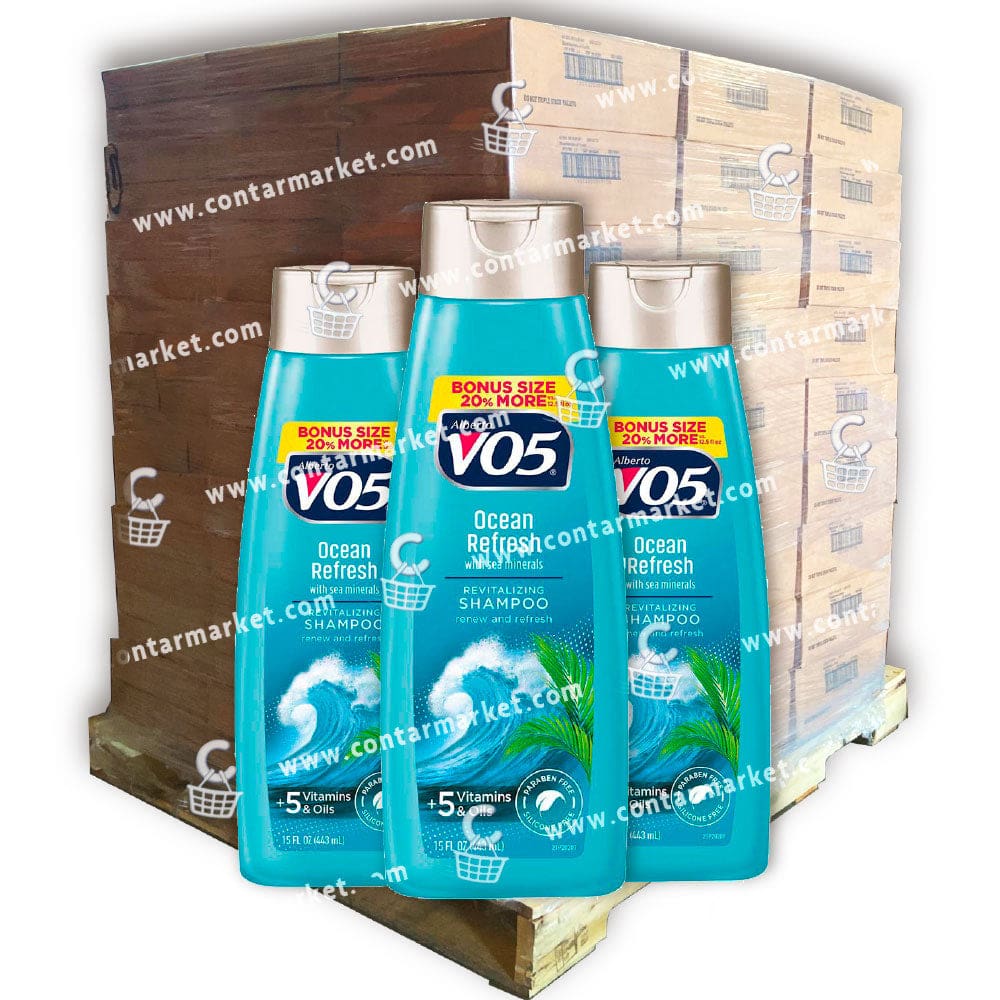 VO5 Ocean Refresh Shampoo - 15oz - 1200 units - 200 boxes- Pallet - Shampoo & Conditioner & Body Wash - VO5