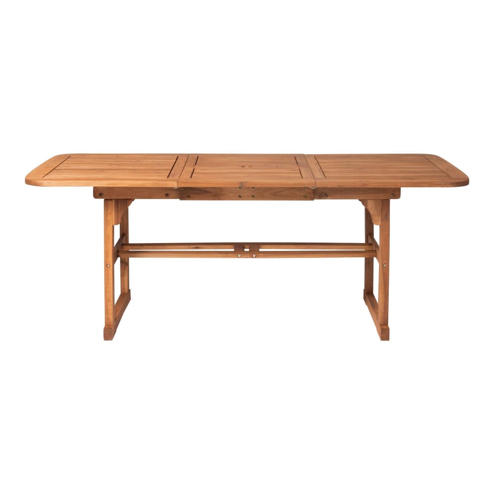 W. Trends Outdoor Hunter Acacia Wood Dining Table - Brown - W. Trends