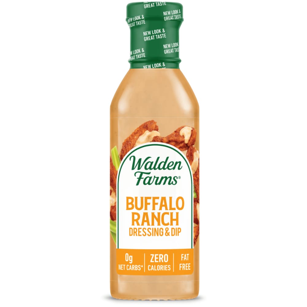 WALDEN FARMS Grocery > Pantry > Condiments WALDEN FARMS: Buffalo Ranch Zero Calorie Dressing and Dip, 12 fo