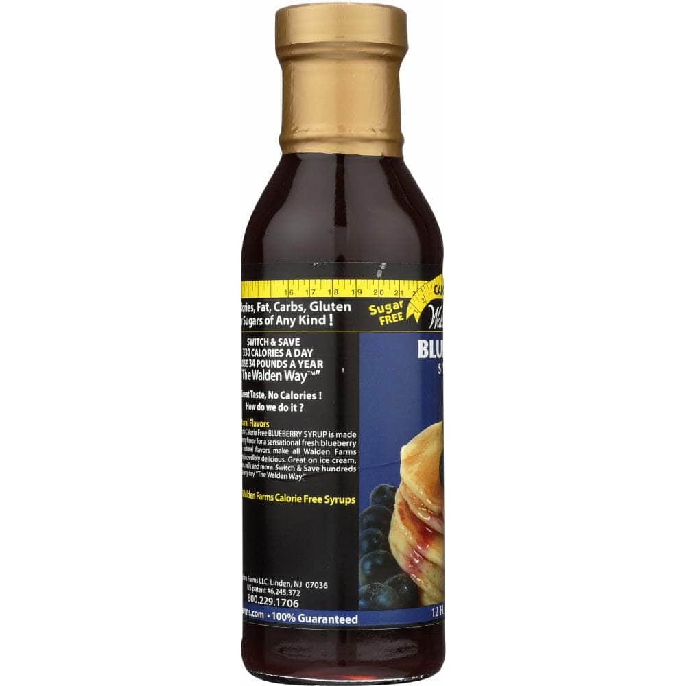 Walden Farms Walden Farms Calorie Free Blueberry Syrup, Sweetened With Splenda, 12 oz