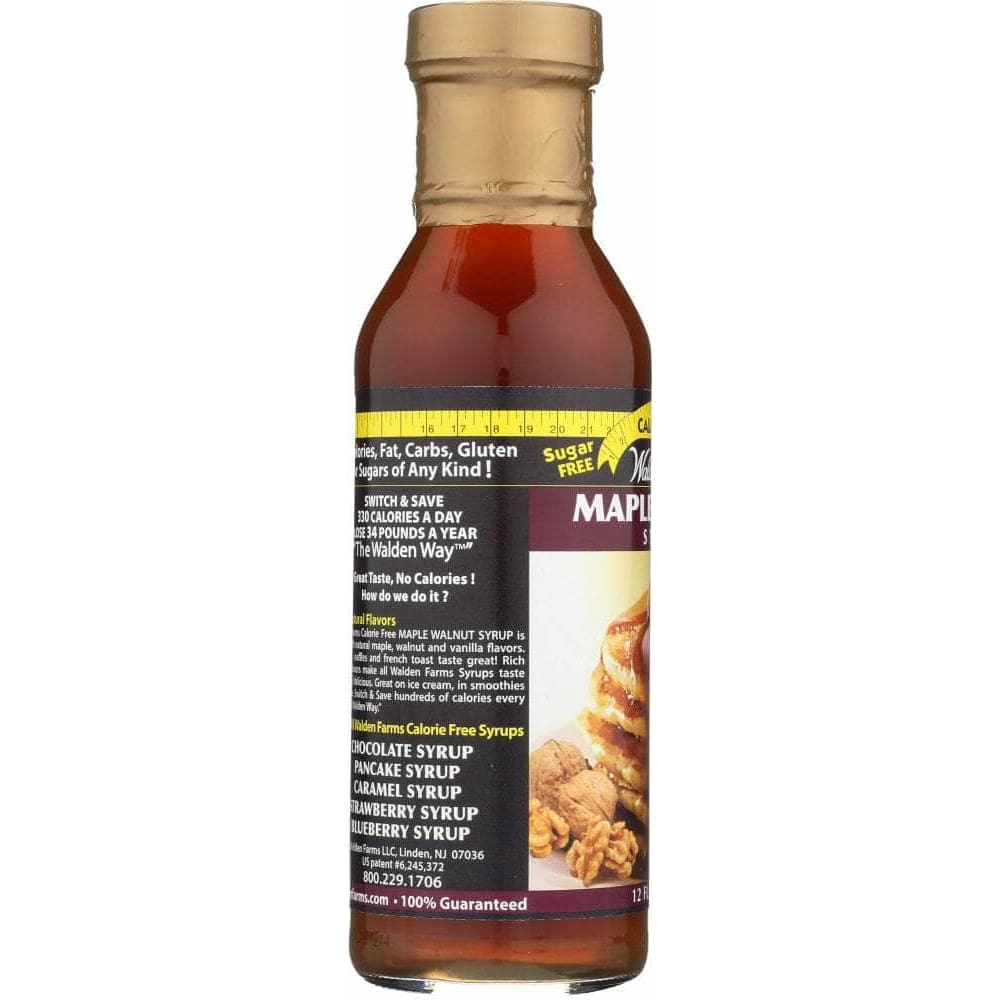 Walden Farms Walden Farms Maple Walnut Syrup Sugar Free Calorie Free, 12 fl oz