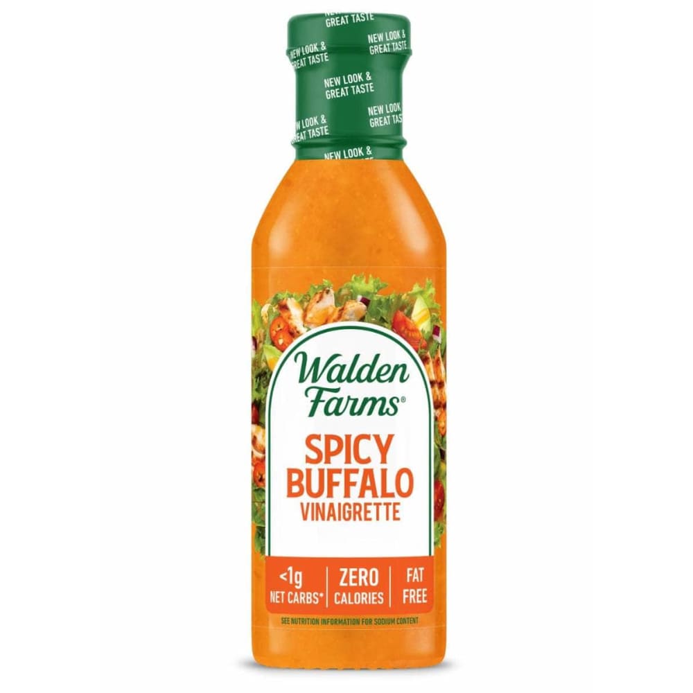 WALDEN FARMS Grocery > Pantry > Condiments WALDEN FARMS: Spicy Buffalo Vinaigrette Zero Calorie Dressing, 12 fo