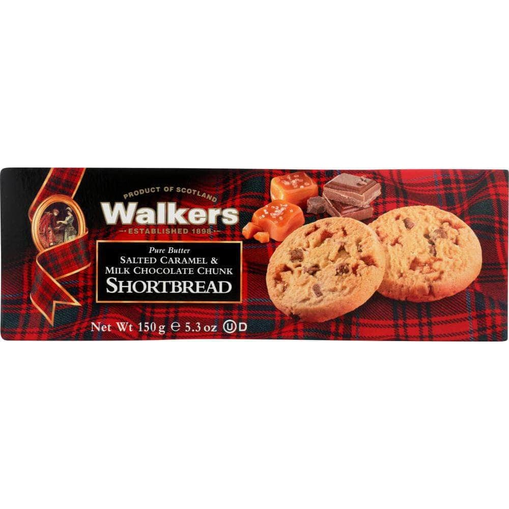 Walkers Walkers Salted Caramel & Milk Chocolate Chunk Shortbread, 5.3 oz