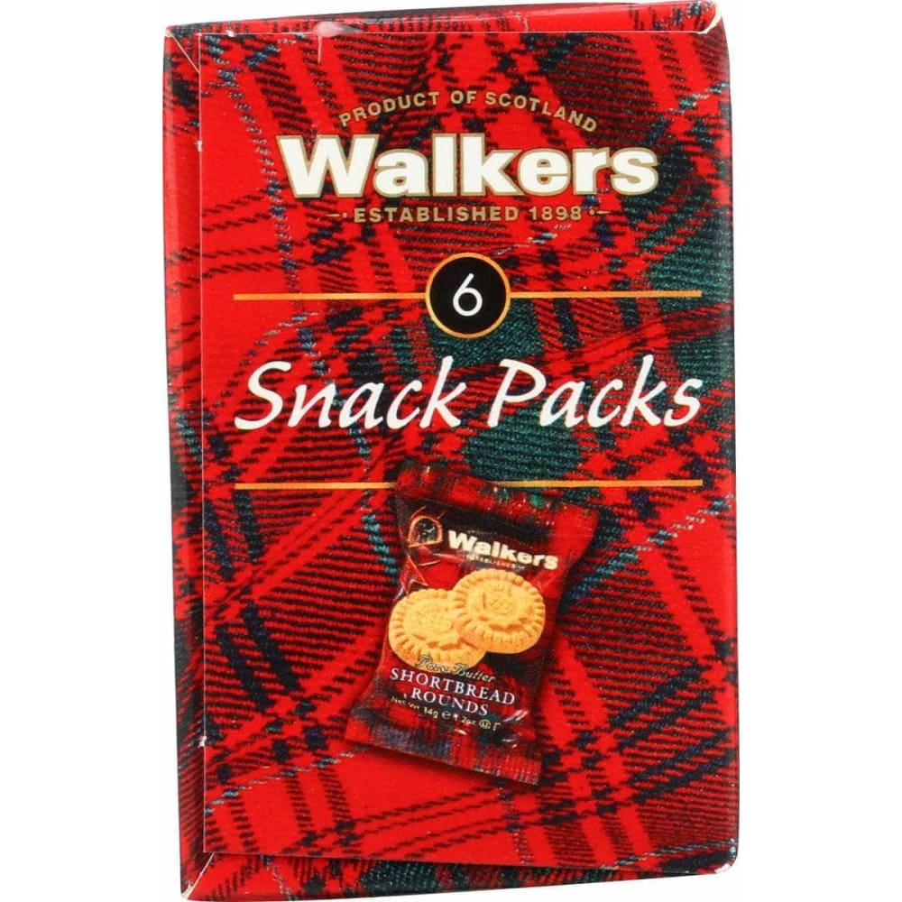 WALKERS Grocery > Snacks > Cookies WALKERS Shortbread Snack Pack, 7.2 oz