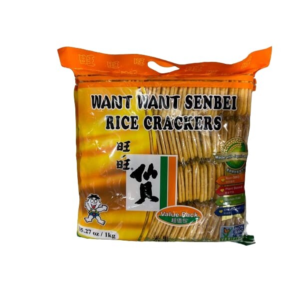 Want Want Senbei Rice Crackers 35.27 oz. - Want Want