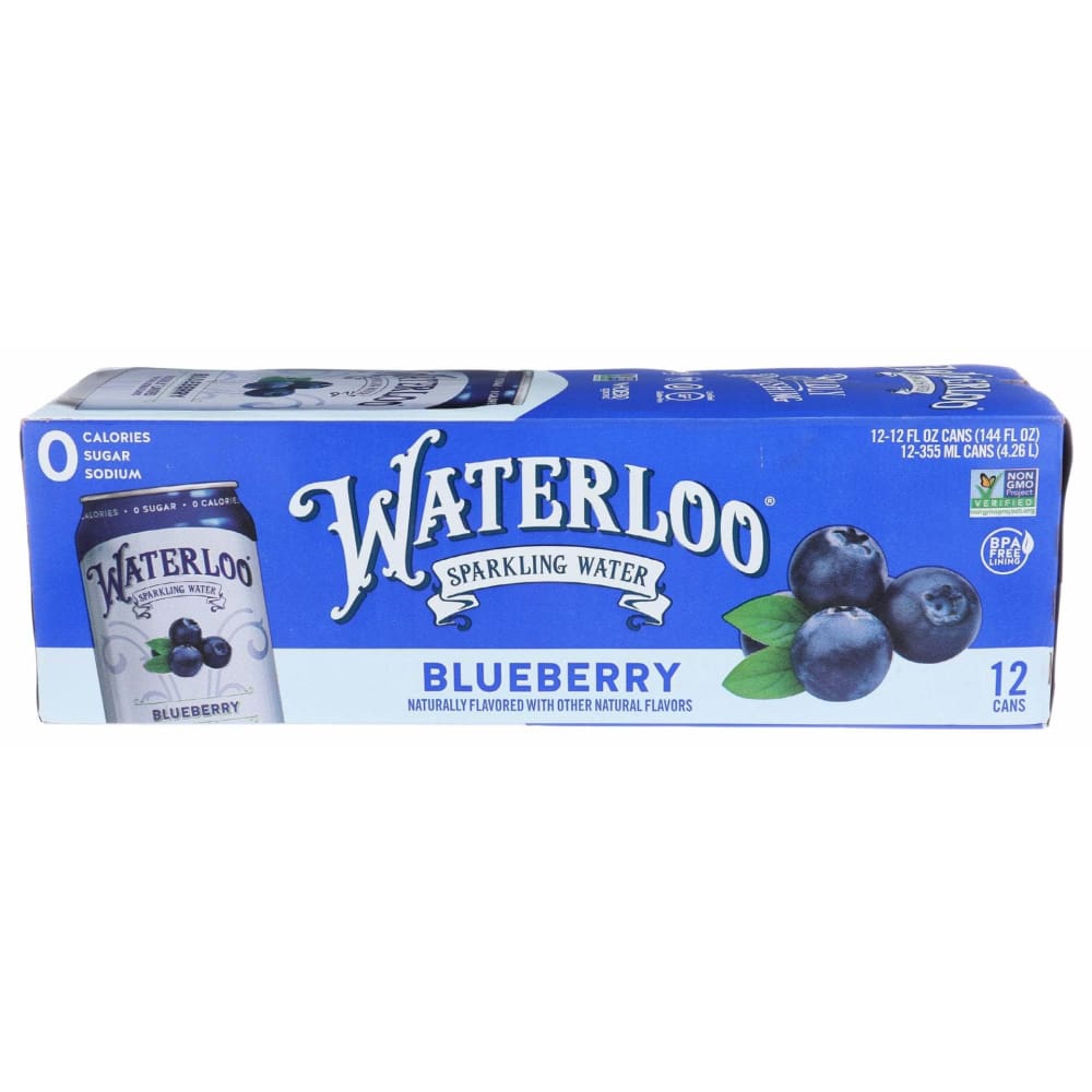 WATERLOO SPARKLING WATER Grocery > Beverages > Water > Sparkling Water WATERLOO SPARKLING WATER Water Sprkl Summrbry 12Pk, 144 fo