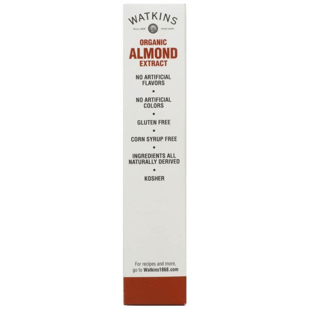 WATKINS Watkins Extract Almond Org, 2 Fo