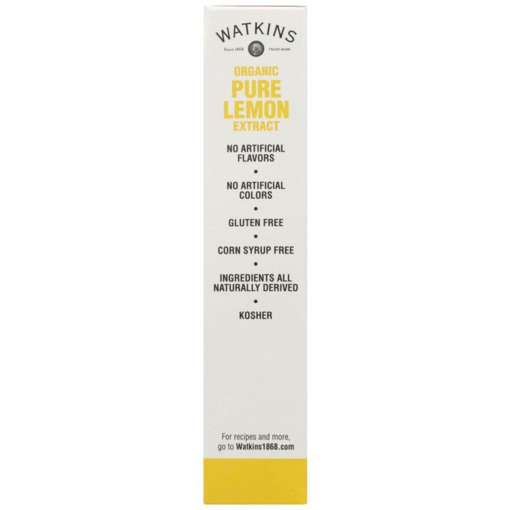 WATKINS Watkins Extract Pure Lemon Org, 2 Fo