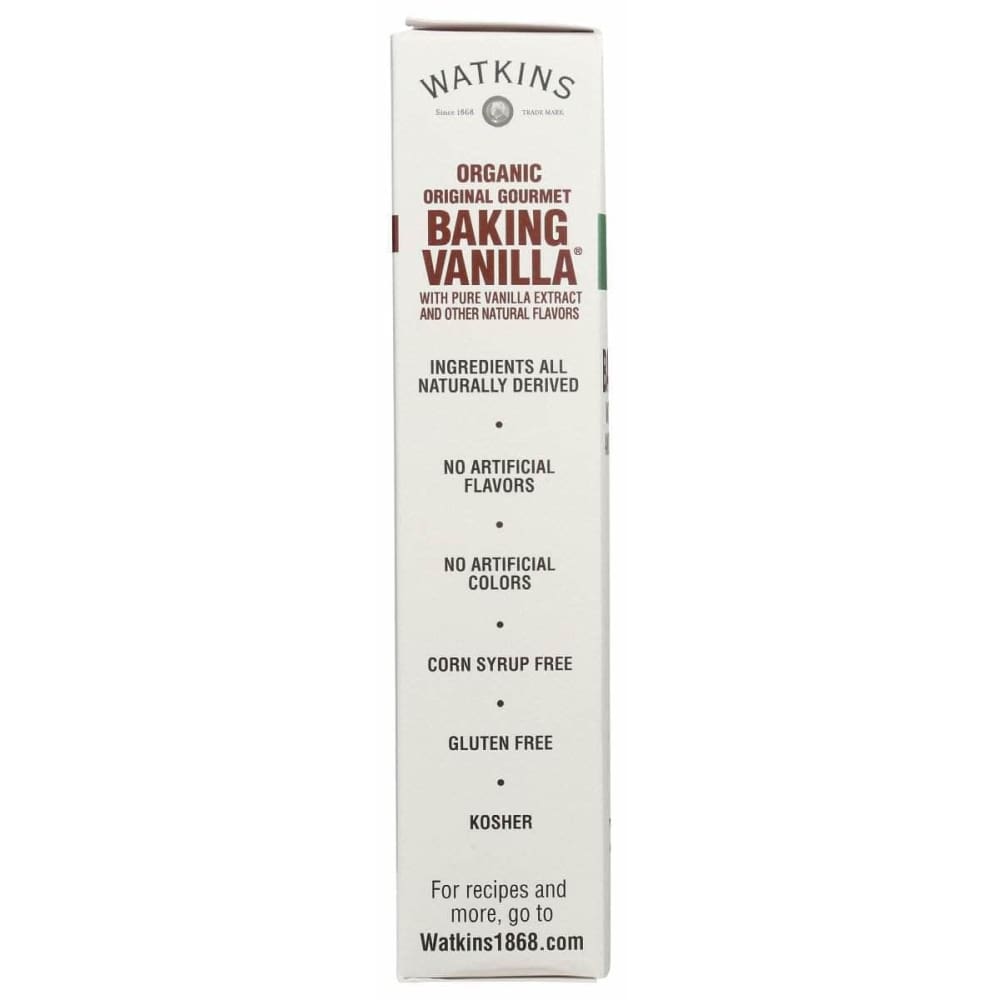 WATKINS Watkins Extract Vanilla Bak Org, 2 Fo