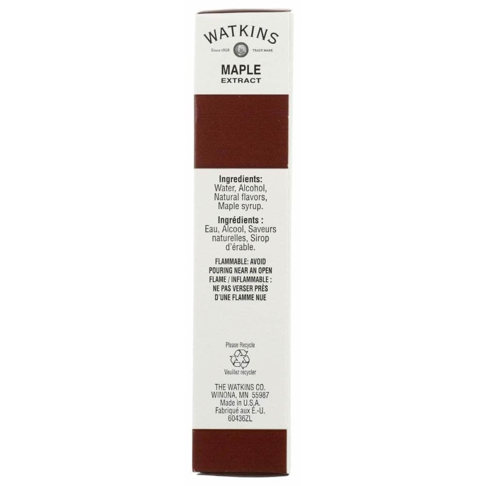 WATKINS Watkins Maple Extract Imit, 2 Fo