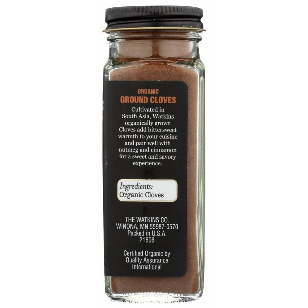 WATKINS Watkins Organic Ground Cloves, 2.4 Oz