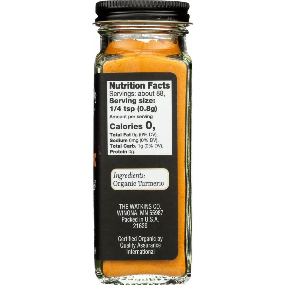 WATKINS Watkins Organic Ground Turmeric, 2.4 Oz