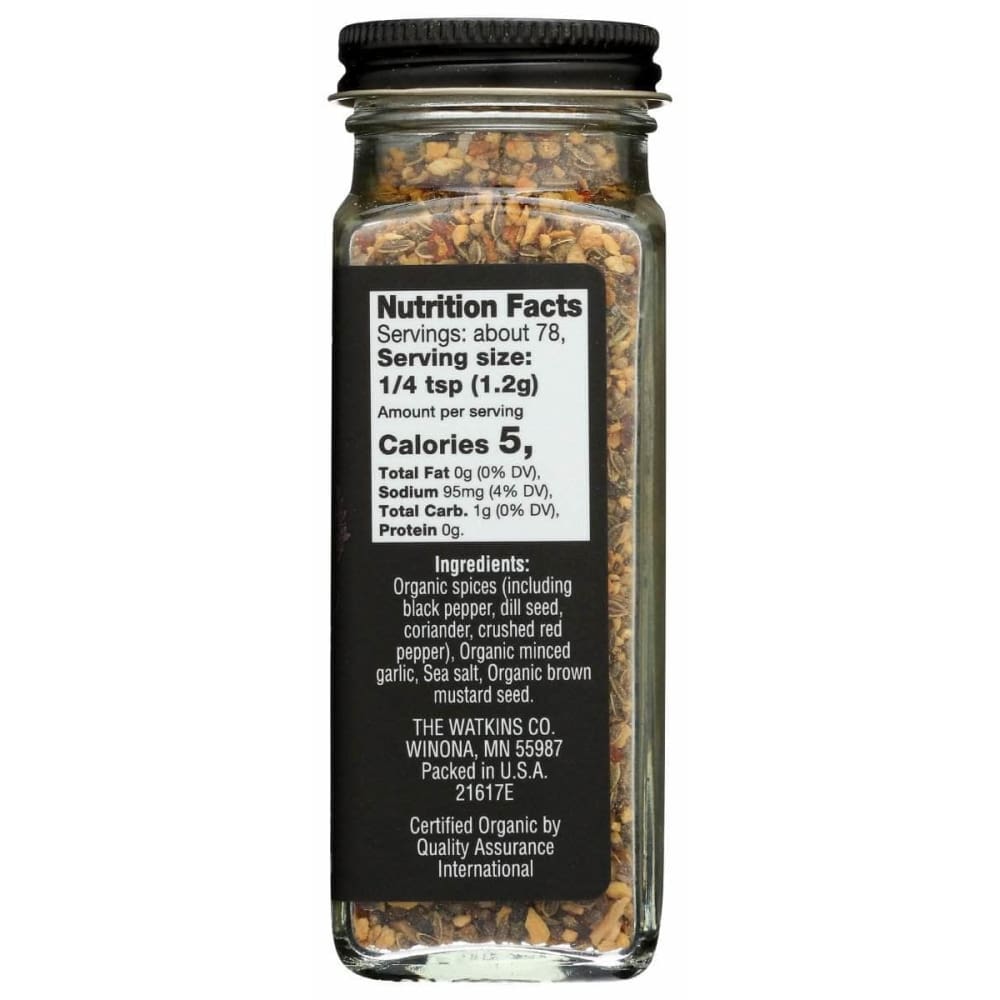 WATKINS Watkins Organic Steak Seasoning, 3.3 Oz