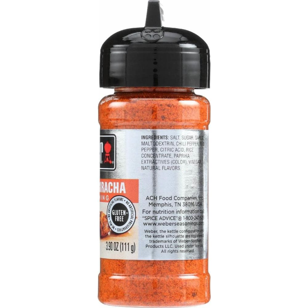 WEBER Grocery > Cooking & Baking > Seasonings WEBER Ssng Garlic Sriracha, 3.9 oz