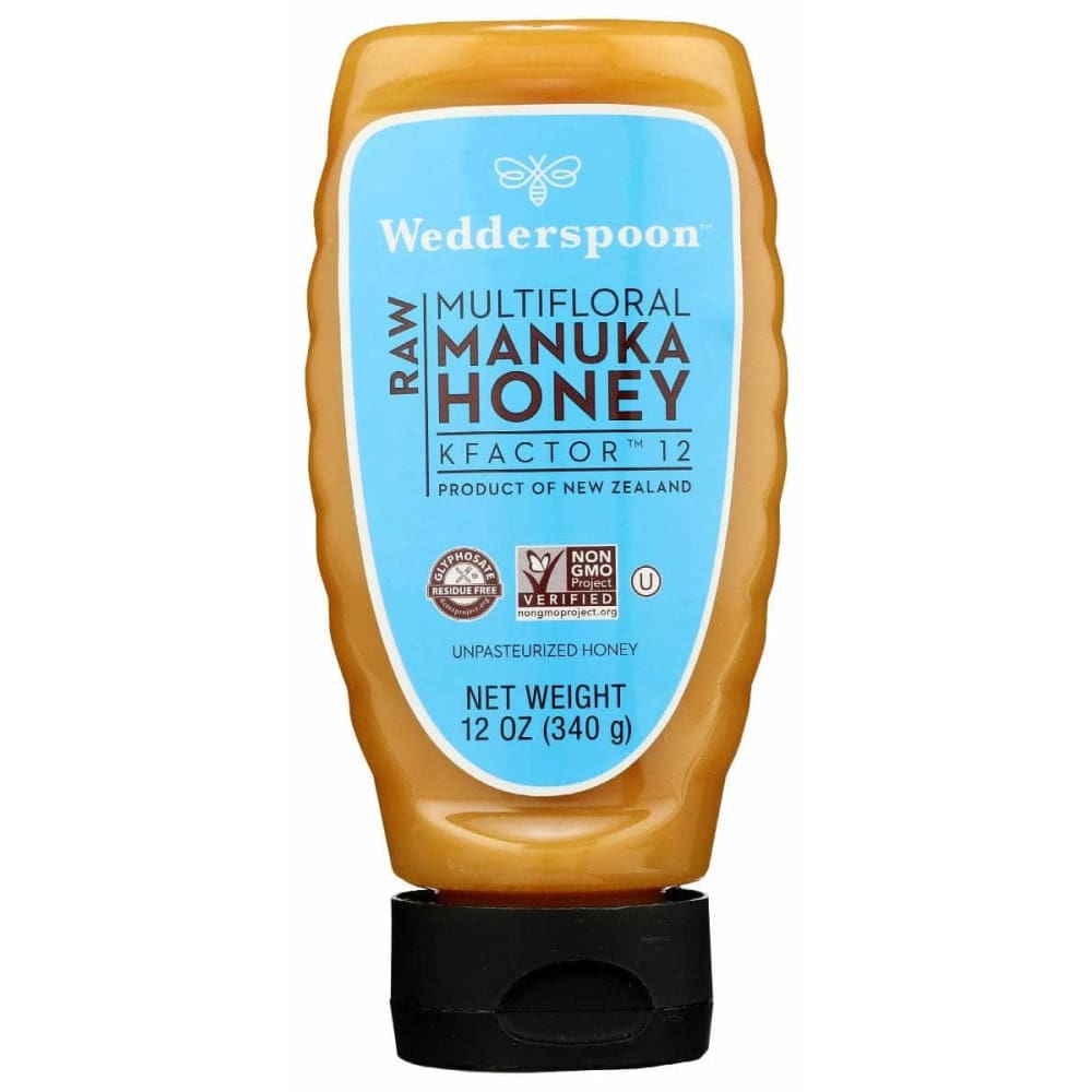 WEDDERSPOON Grocery > Cooking & Baking > Honey WEDDERSPOON Honey Manuka Raw Mltflrl, 12 oz