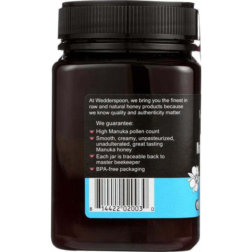 Wedderspoon Wedderspoon HONEY RAW MANUKA KFCTR 12 (17.600 OZ)