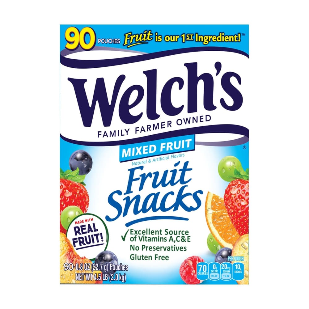 Welchs Mixed Fruit Snacks 90 ct. - Welch’s