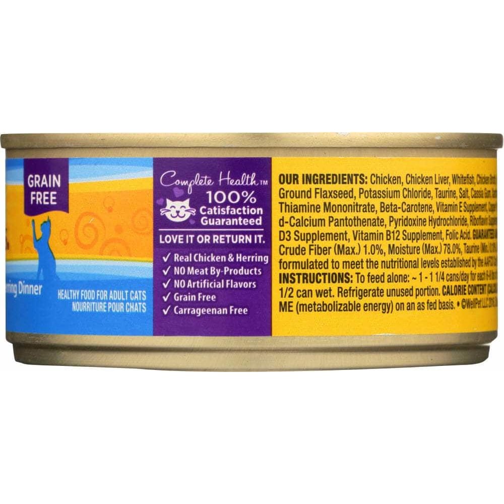 Wellness Wellness Adult Chicken and Herring Canned Cat Food, 5.5 oz