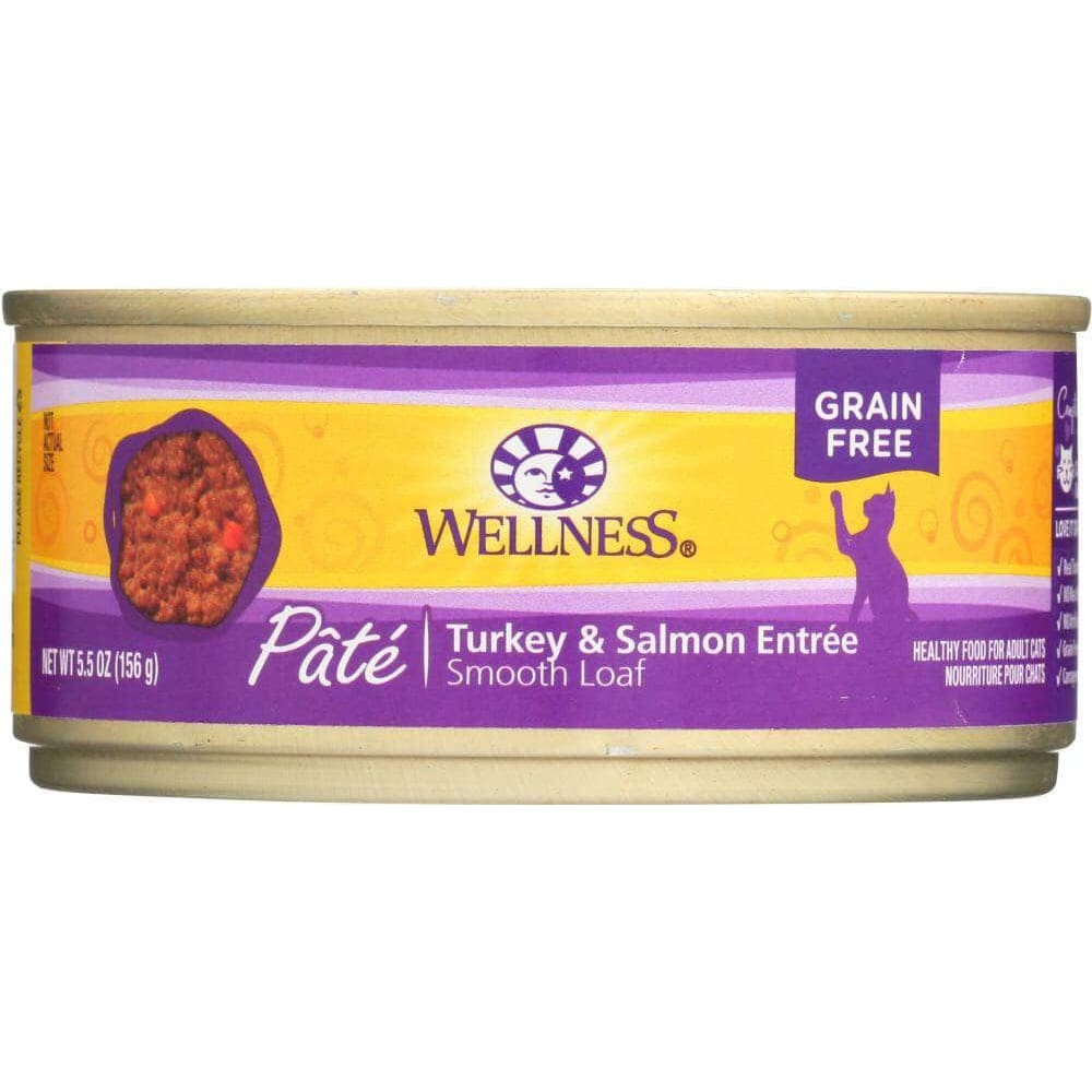 Wellness Wellness Canned Cat Food Turkey and Salmon Formula, 5.5 oz