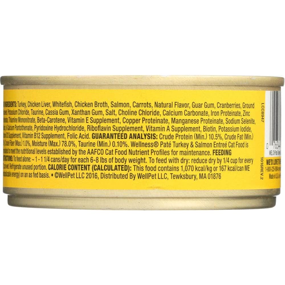 Wellness Wellness Canned Cat Food Turkey and Salmon Formula, 5.5 oz