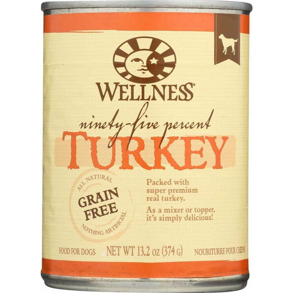 Wellness Wellness Dog Food 95% Turkey, 13.2 oz