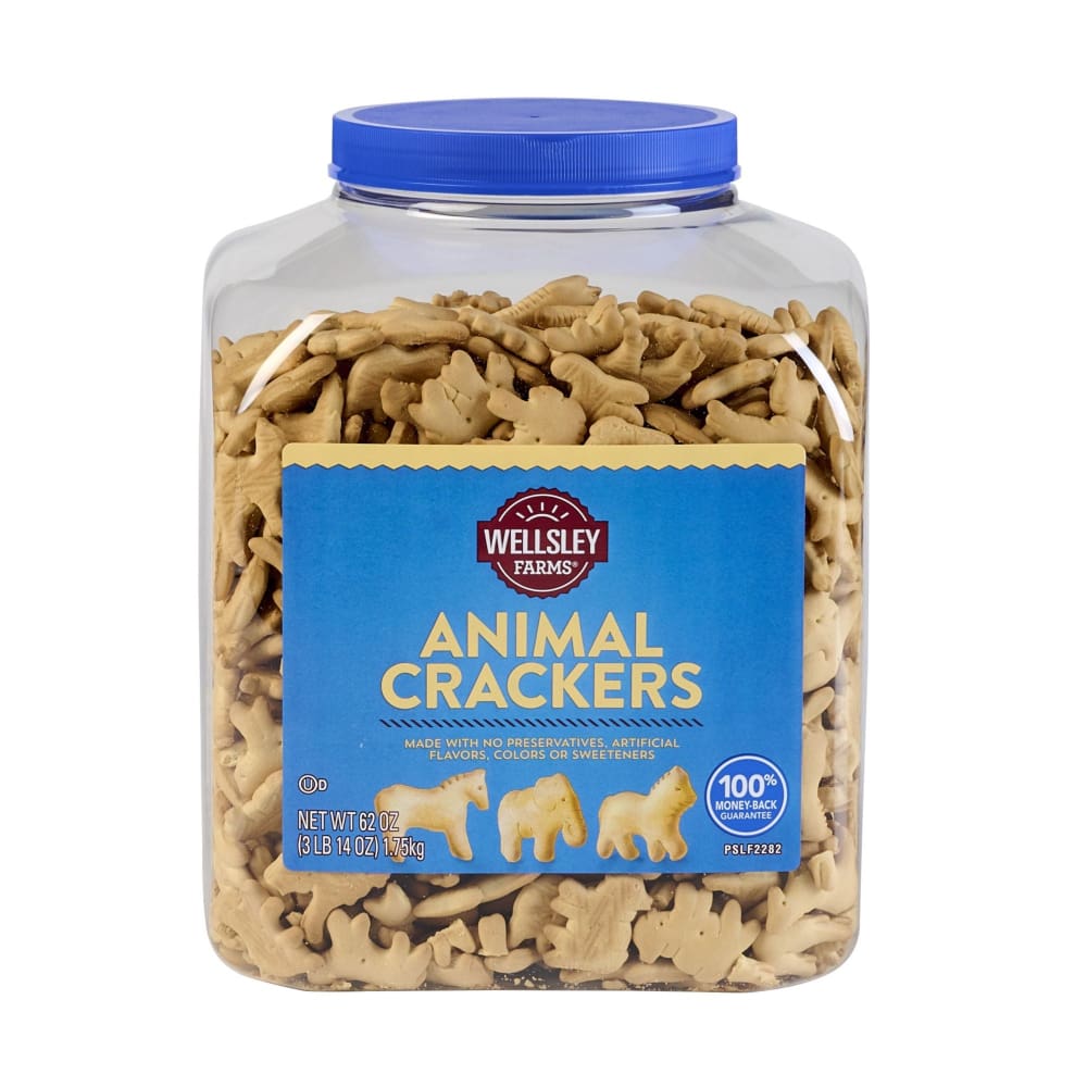 Wellsley Farms Animal Crackers 62 oz. - Wellsley Farms