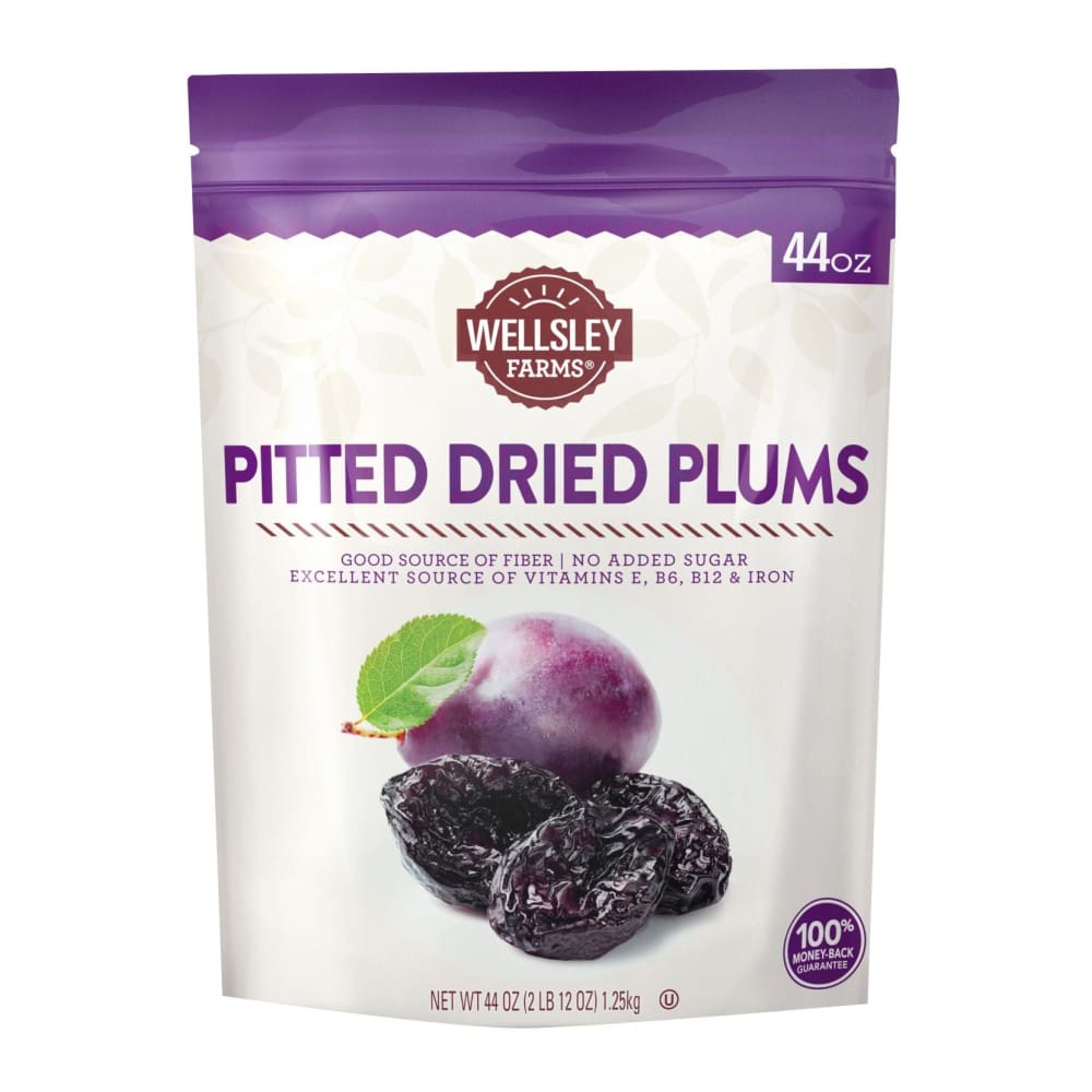 Wellsley Farms Gourmet Dried California Plums 44 oz. - Wellsley Farms