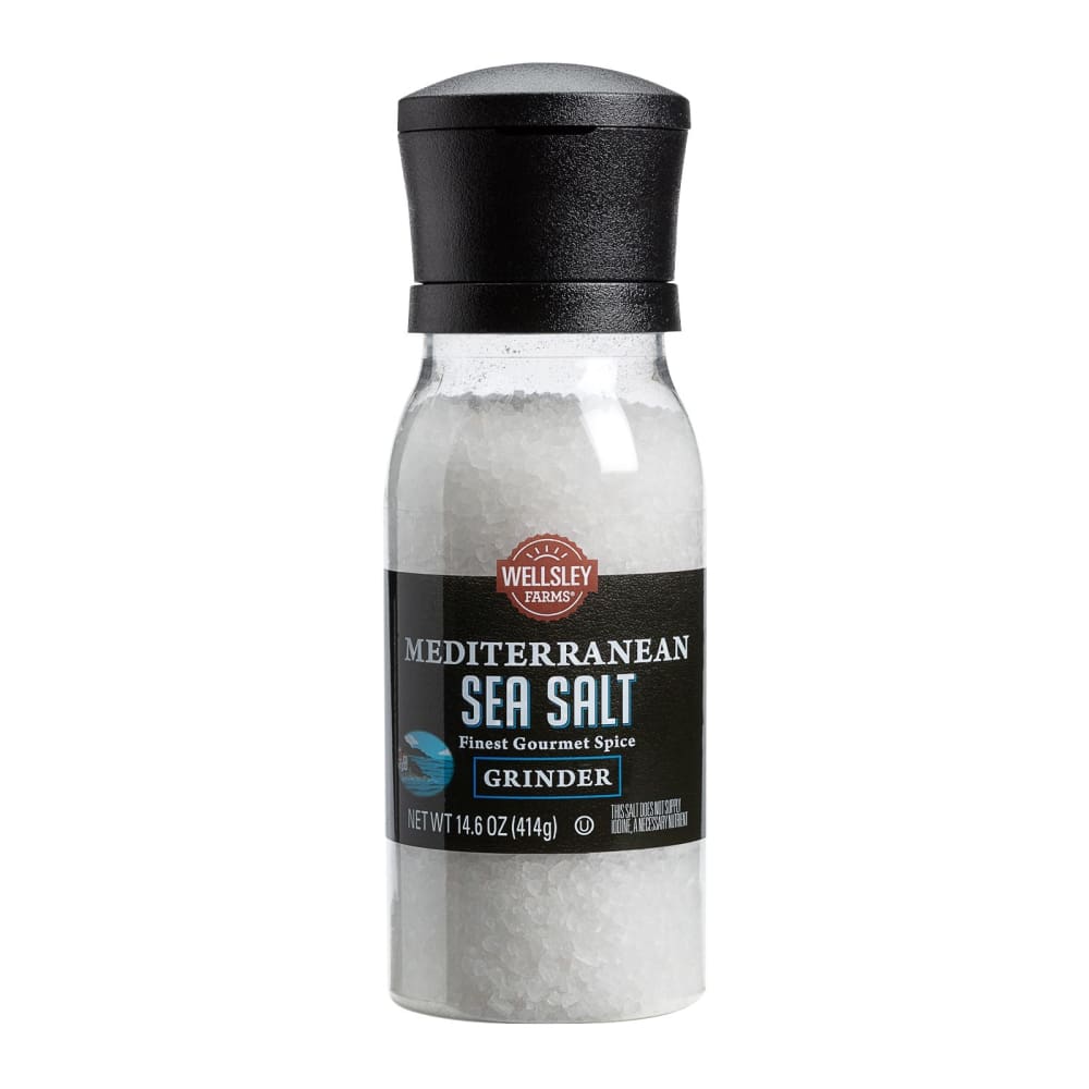 Wellsley Farms Mediterranean Sea Salt Grinder 14.6 oz. - Wellsley Farms