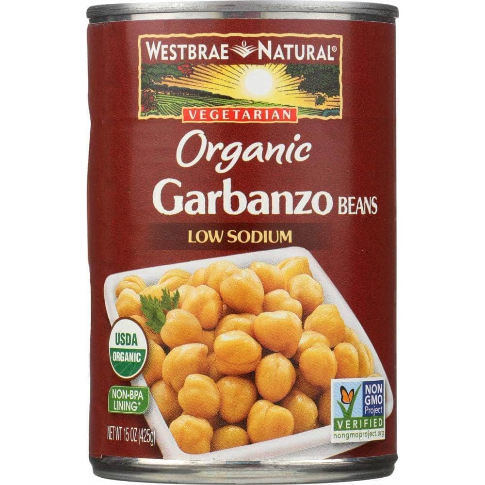 Westbrae Westbrae Natural Vegetarian Organic Garbanzo Beans, 15 oz