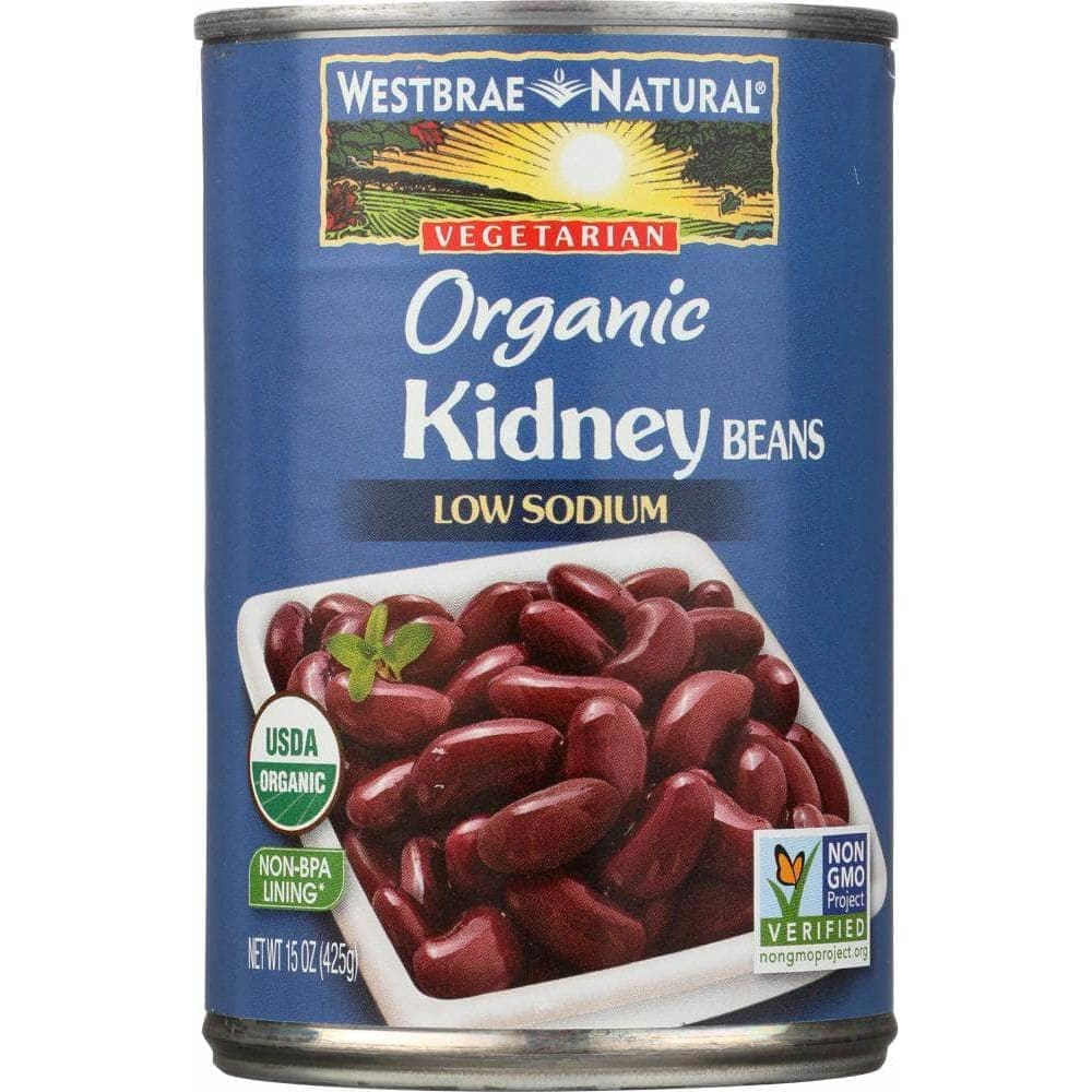 Westbrae Westbrae Natural Vegetarian Organic Kidney Beans, 15 oz