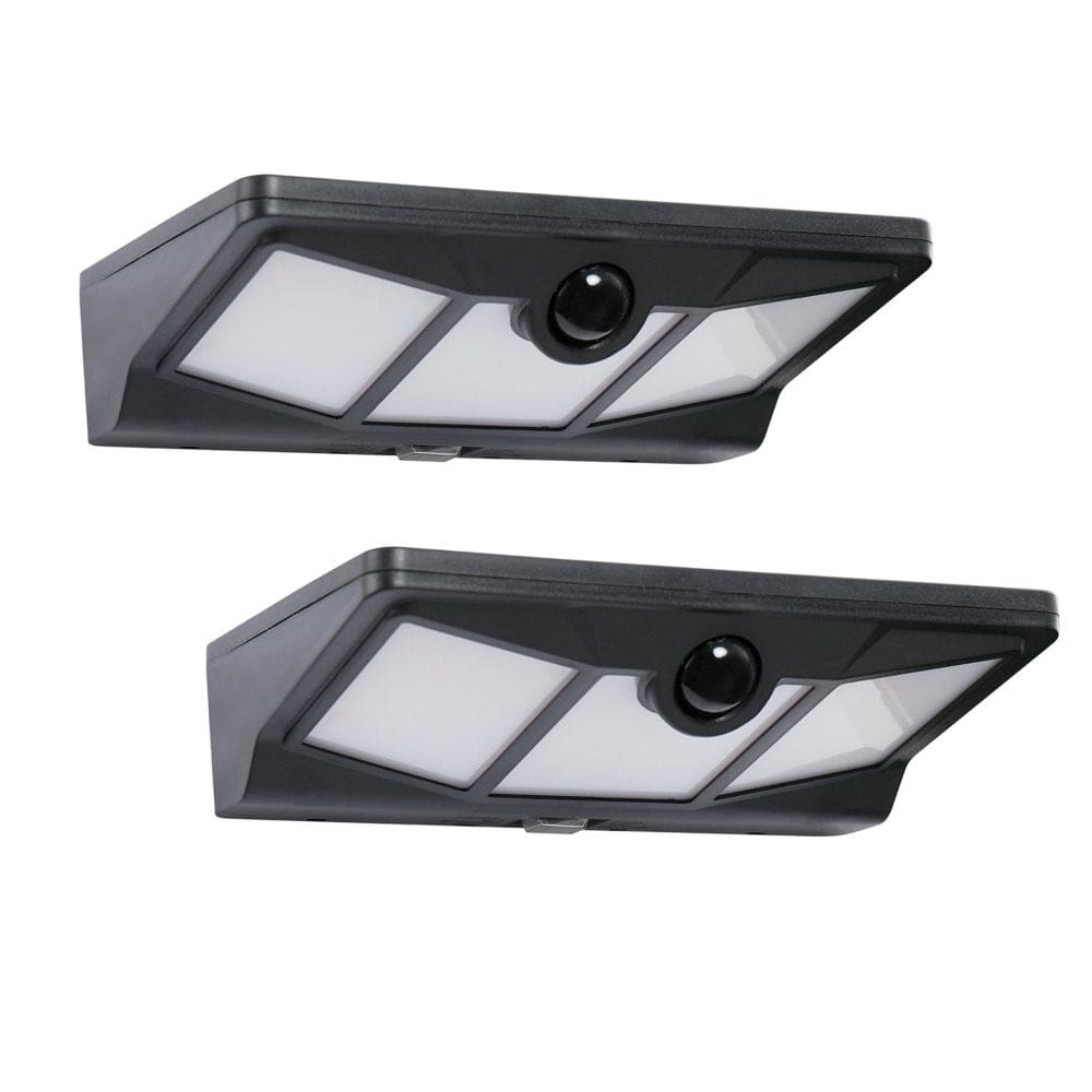 Westinghouse Solar Motion-Activated Linked Wall Light 2000 Lumens (Set of 2) - Outdoor Lighting - Westinghouse