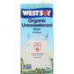 Westsoy Westsoy Organic Unsweetened Soymilk, 32 oz