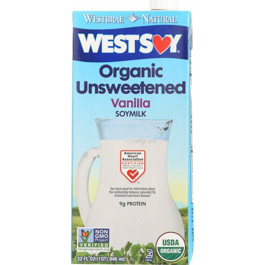 WESTSOY WESTSOY Soymilk Unswt Vnla Org, 32 fo